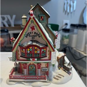 Sweet rock candy village North Pole series